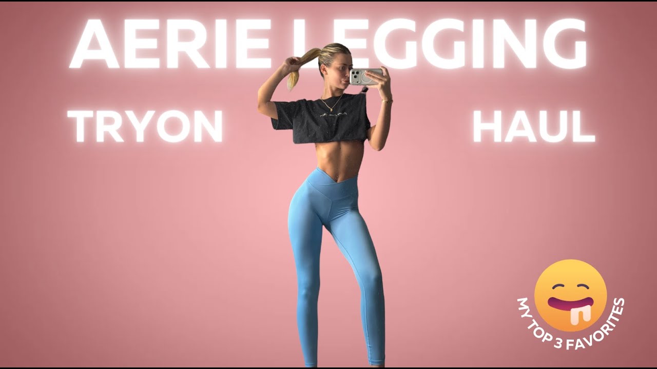 Aerie Leggings Try-on Haul