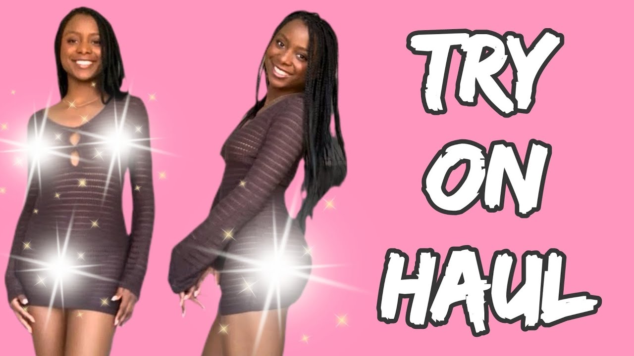 (4K) Try-On Haul | Transparent Clothes,Bikinis & Lingerie | See Everything!