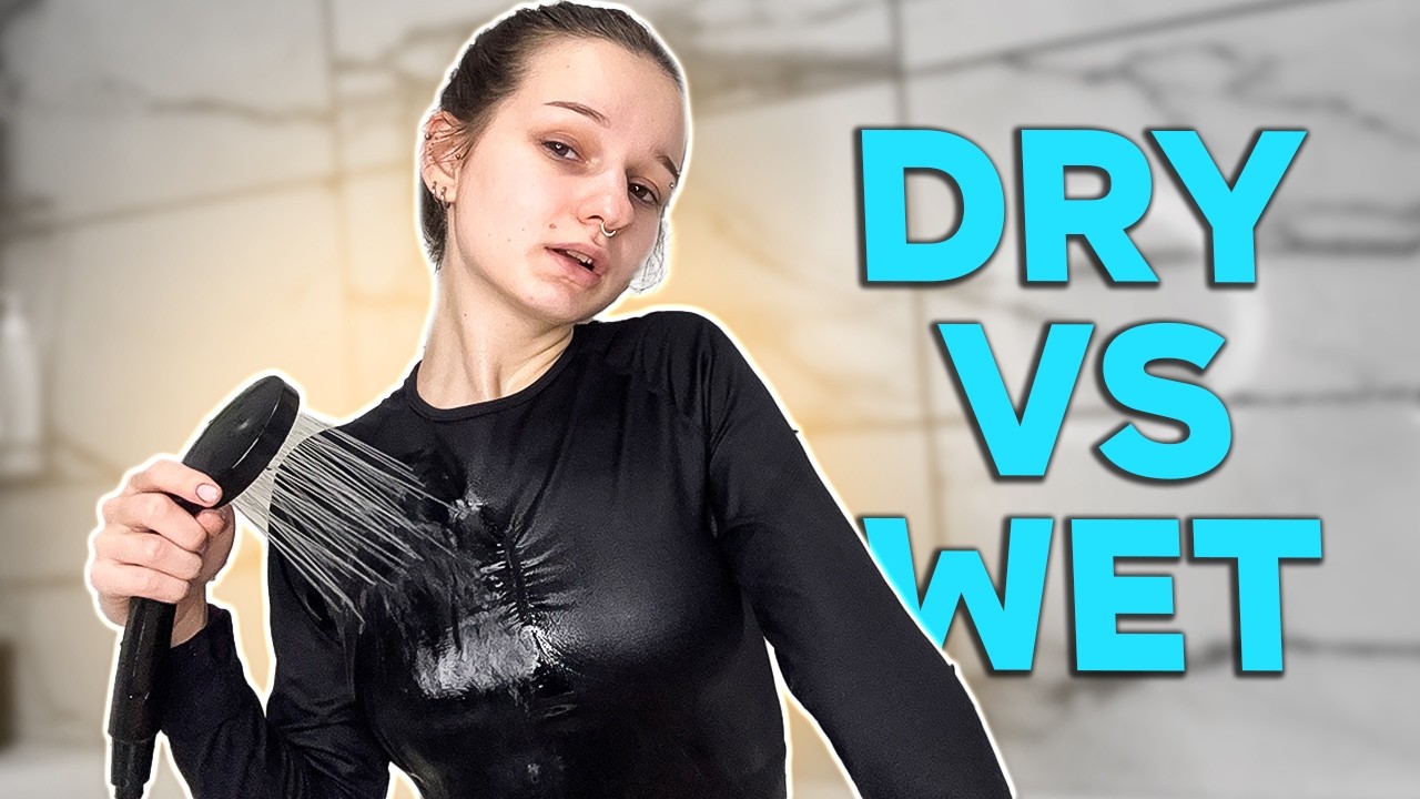 [4K USA] NEW TRANSPARENT DRY VS WET CLOTHES | SEE-THROUGH TRY ON HAUL CLOTHING REVIEW | COZY SHOVER