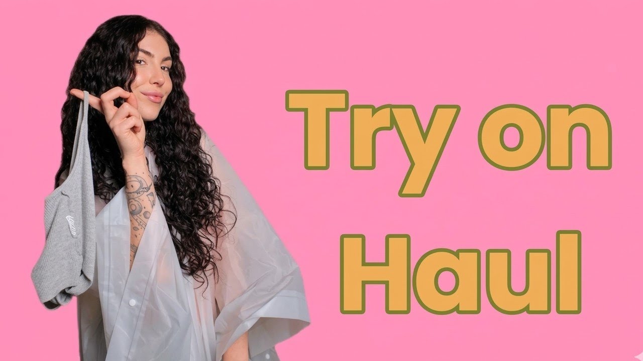 See-Through Lingerie Try-On Haul | Transparent Dresses & Micro Bikini (4K)