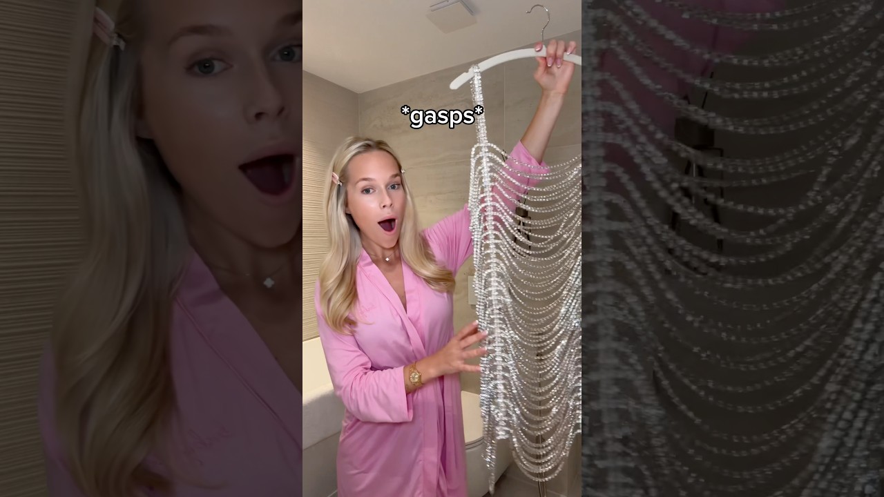 Can I wear this diamond dress out? 👀 #getreadywithmemakeup #diamonddress #victoriasecretfashionshow