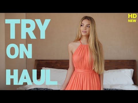 4K Micro Bikini Try -On Haul Transparent |Transparent Lingerie & See-through style  #7