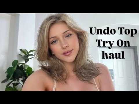 4K See-Through Lingerie & Bikini Try-On Haul | Transparent Outfit Trends 2026 Vid-135