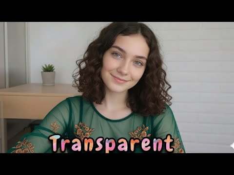 4K Micro Bikini Try -On Haul Transparent |Transparent Lingerie & See-through style # 33