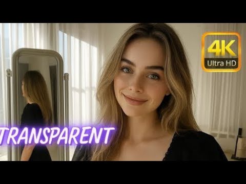 4k✨See Through Transparent Lingerie & micro bikini Try-On Haul