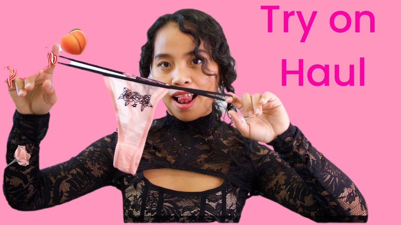 4k Try-On Haul See Everything | Transparent Dress, Lingerie & Bikini Try-On Haul With Me