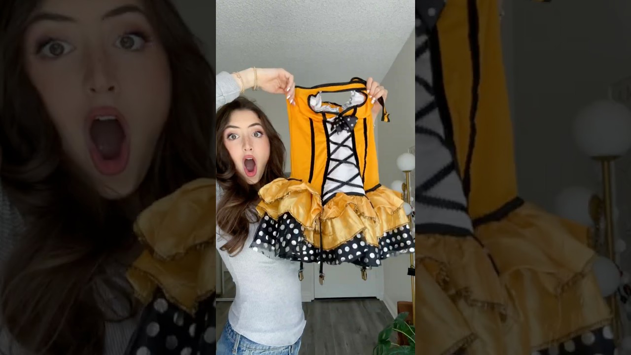 trying DEADSTOCK 2000s costumes (PART 4)