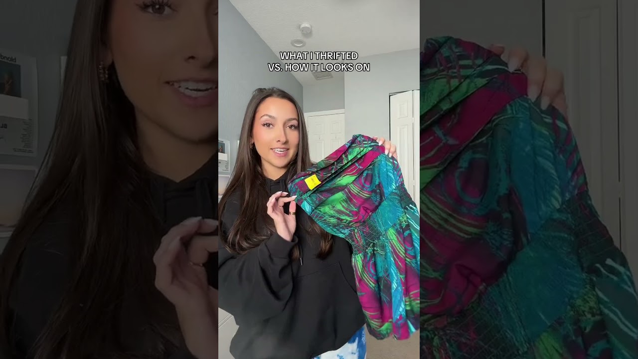 THRIFT VS TRY ON HAUL #thrifthaul #thriftflip #thriftstore #thriftfinds #vintagehaul