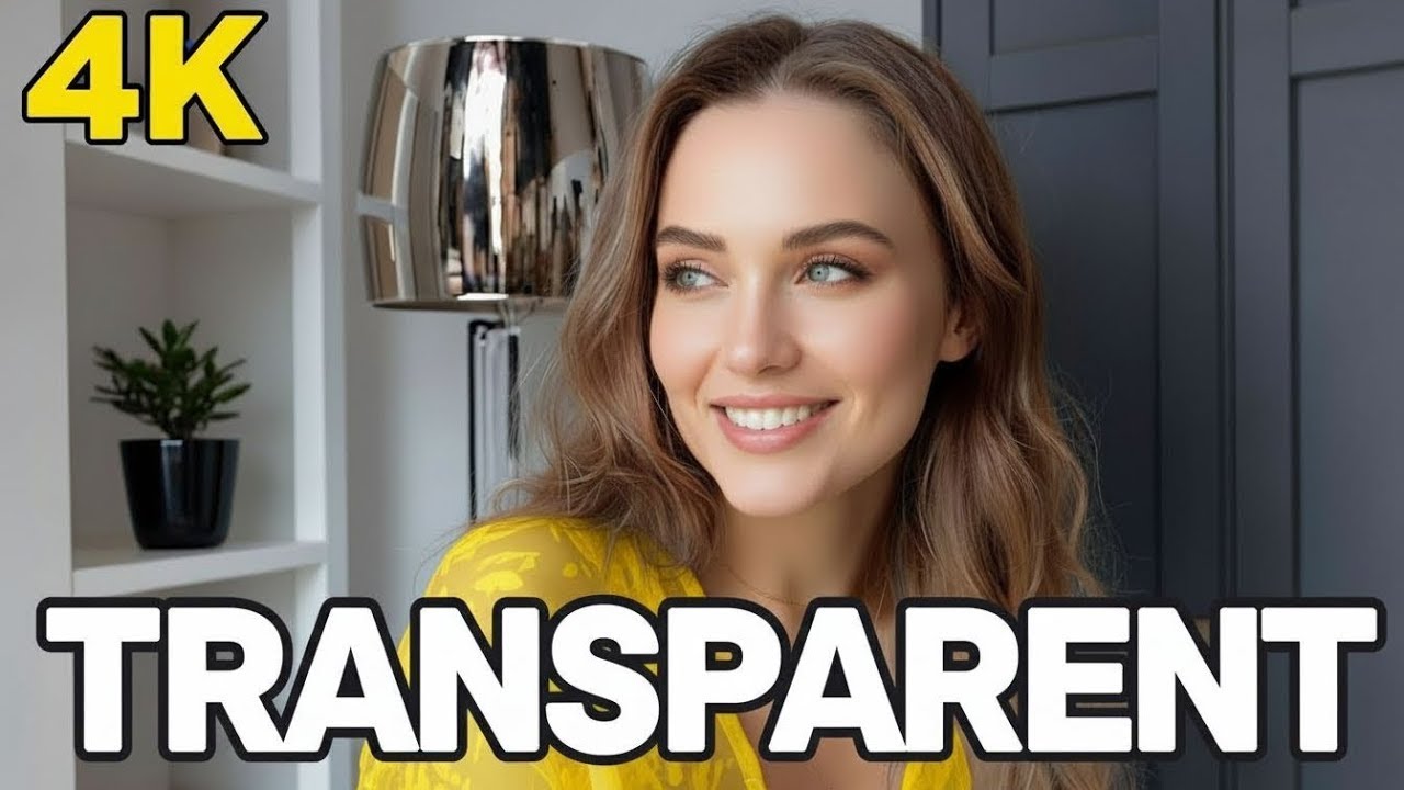 Transparent Cleaning Try-On Haul | Clean With Me in 4K | try on haul transparent cleaning tutorial