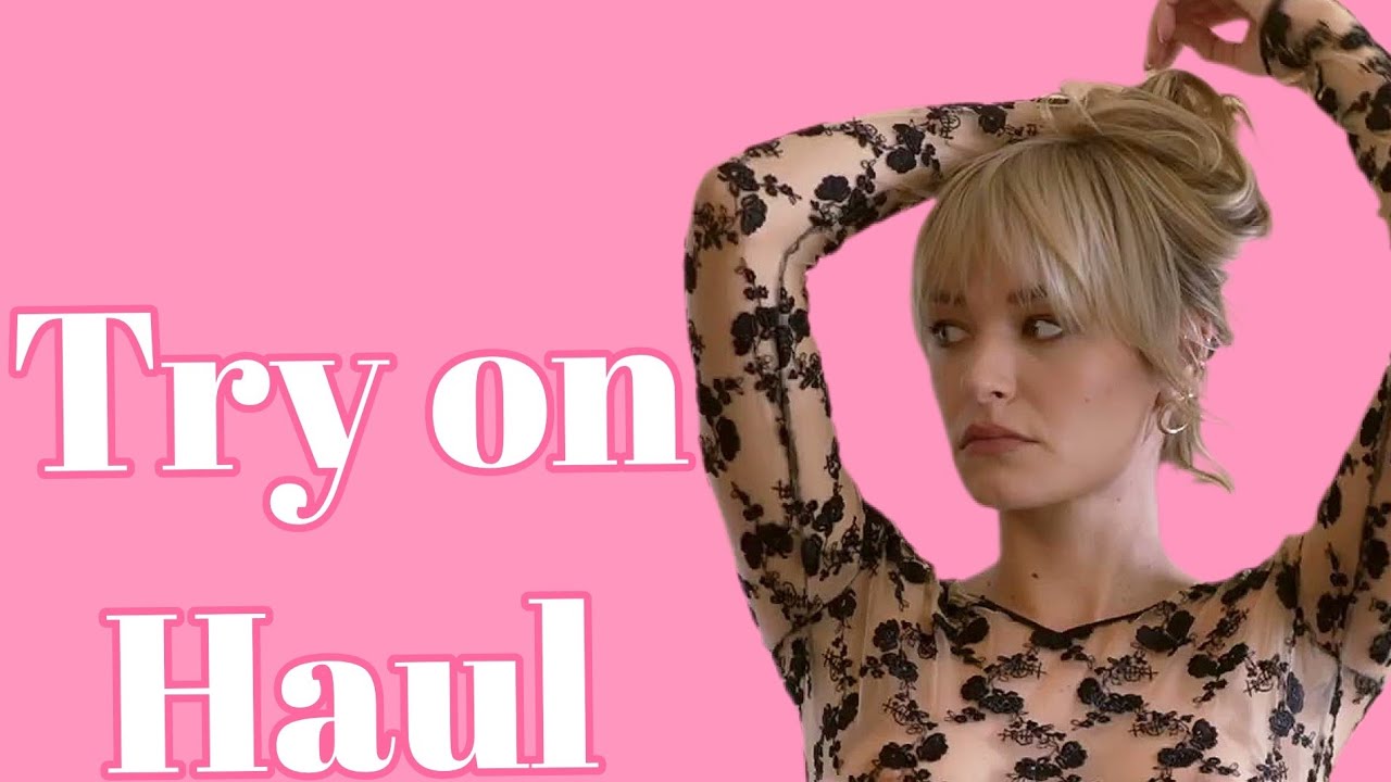 4K Transparent Lingerie & See-Through Styles | Shein 2025 Bikini Try-On Haul