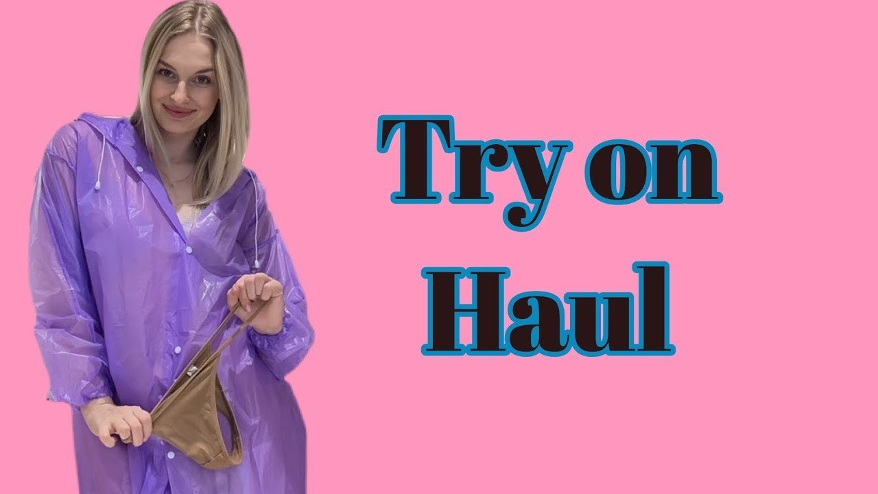 4K See-through Lingerie & Micro Bikini | Shein Transparent Try-On Haul