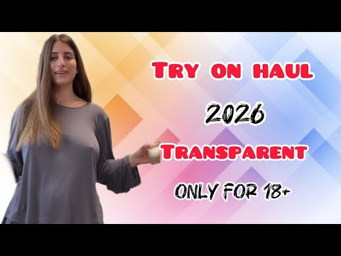 Micro Bikini Try -On Haul Transparent |Transparent Lingerie & See-through style #9