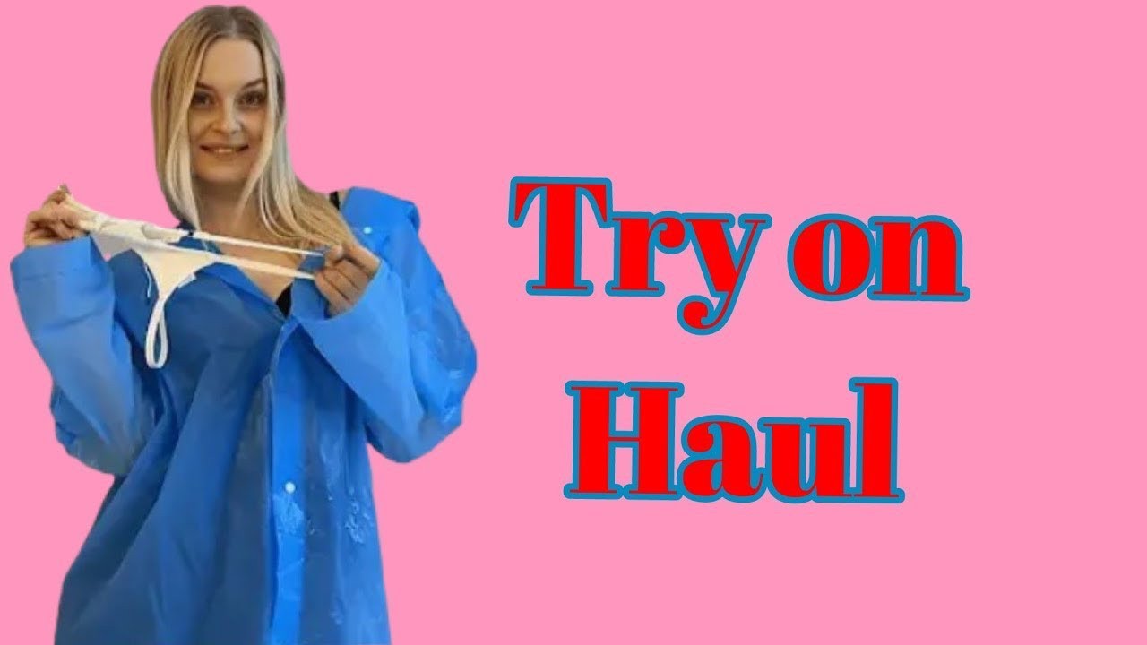 4K See-through Lingerie & Micro Bikini | Shein Transparent Try-On Haul