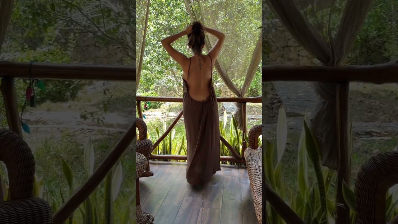 Transparent Lingerie & See-Through Dresses |Micro Bikini Try-On Haul (4K), brown house dress!