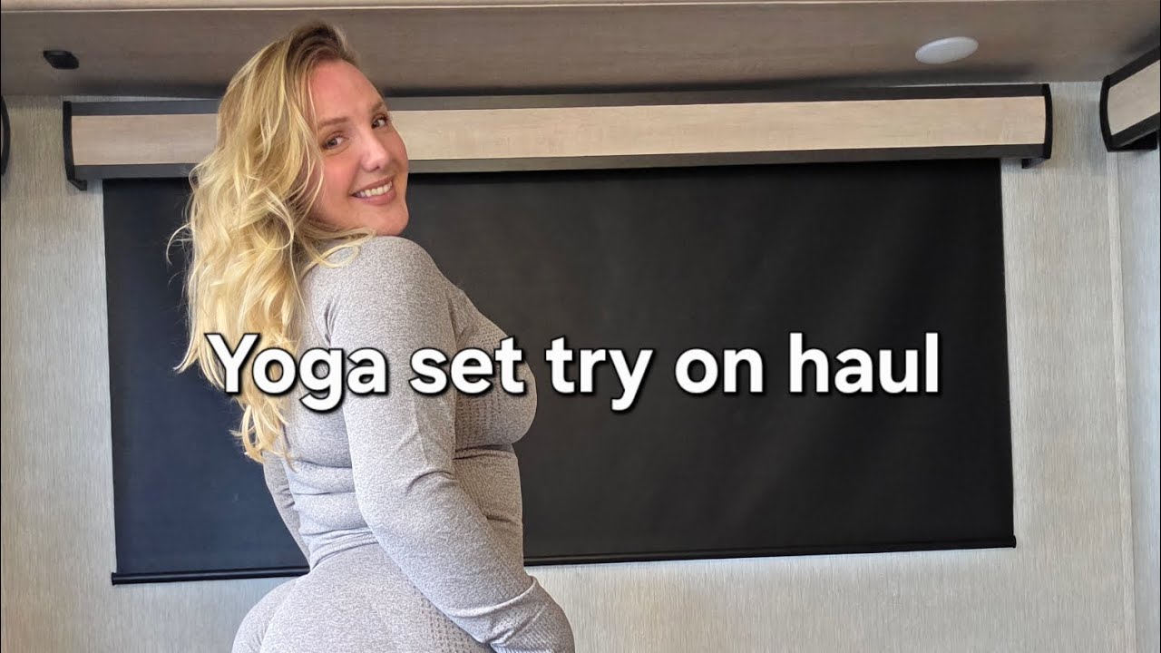 Plus Sized Yoga Set Try On Haul