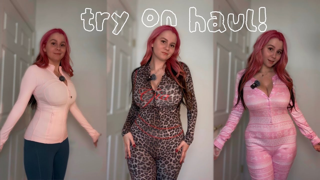 my most MASSIVE try on haul yet | Skims, Lulu, etc.