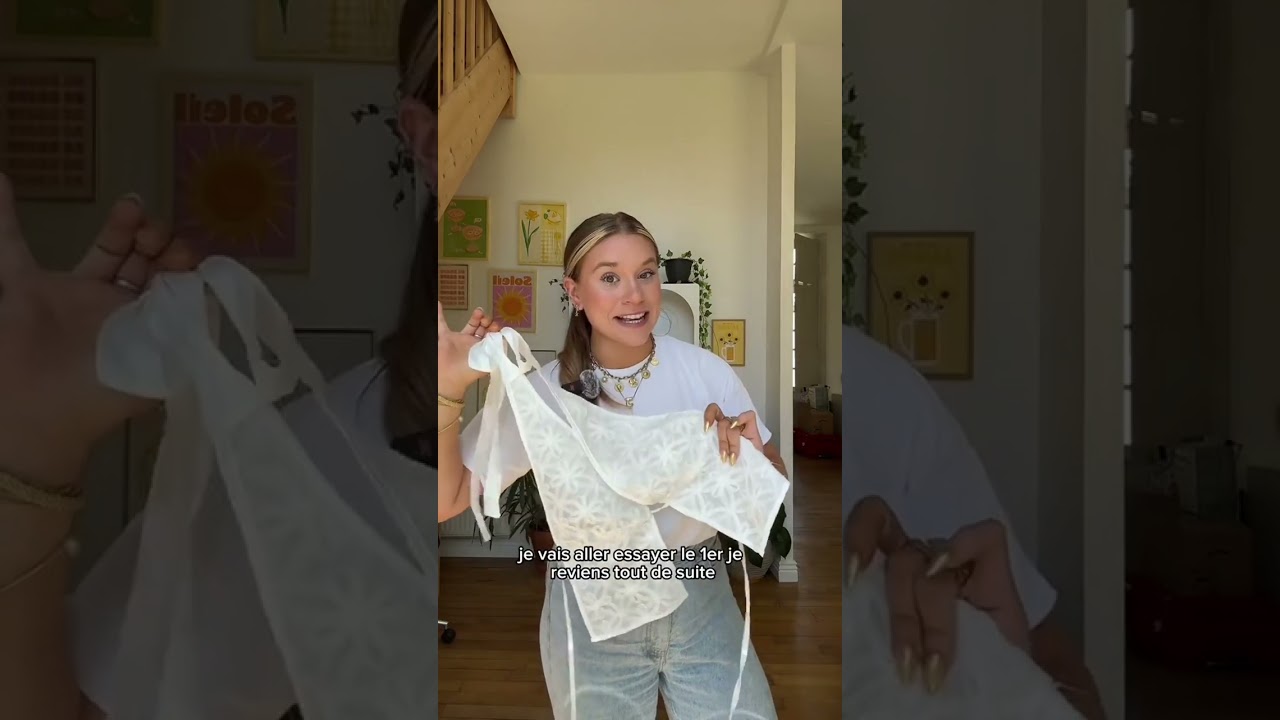 🌼JUSTE UN SOUTIF EP 21 : ON CRASH TEST DES PETITS TOPS ULTRA DÉCOLLETÉS 🌼 Bon bah … j’ai bien fait