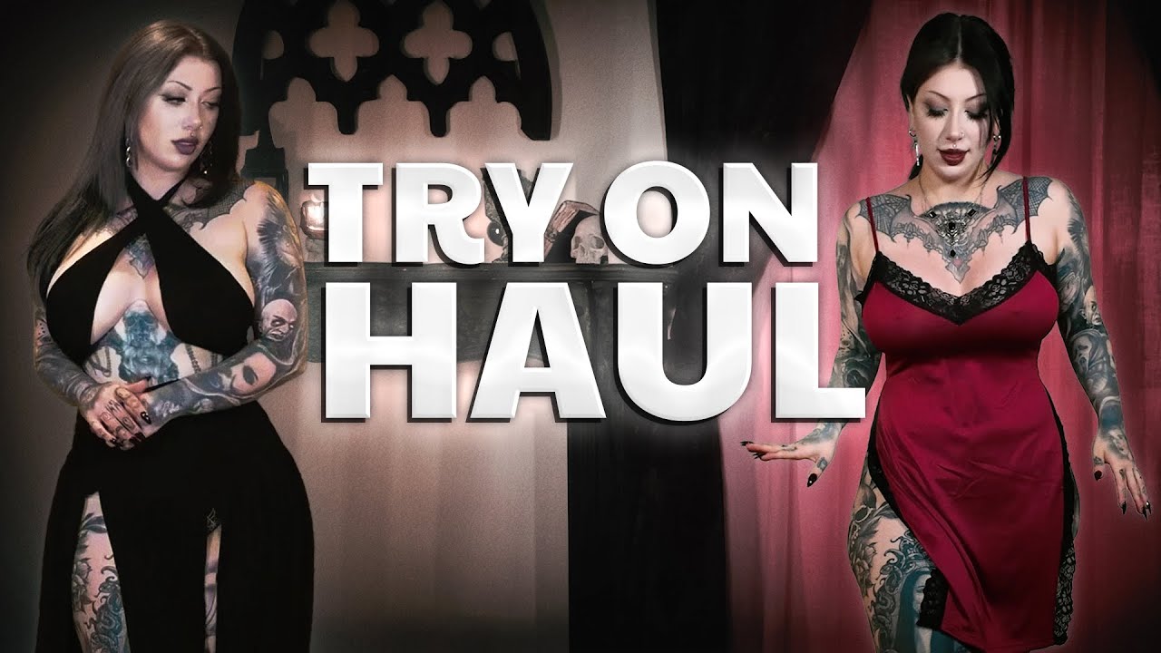 TRY ON HAUL 🖤 RavenGriim