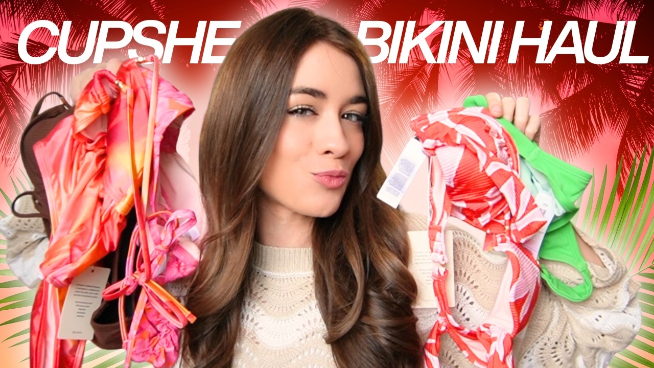 CUPSHE X JJD SWIMWEAR TRY ON HAUL