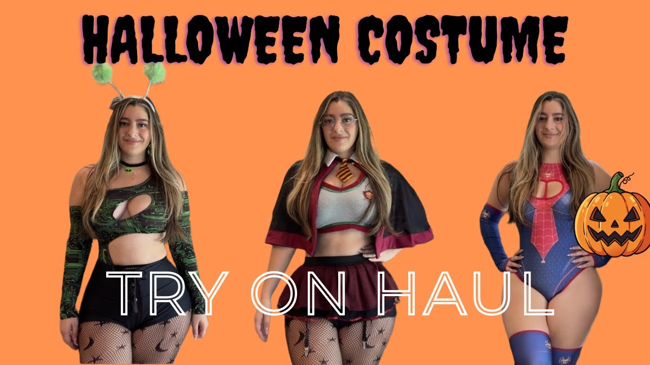 Halloween Costumes Try On Haul
