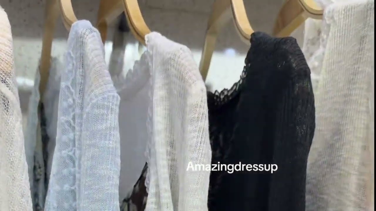 4K Micro Bikini Try -On Haul Transparent |Transparent Lingerie & See-through style#2