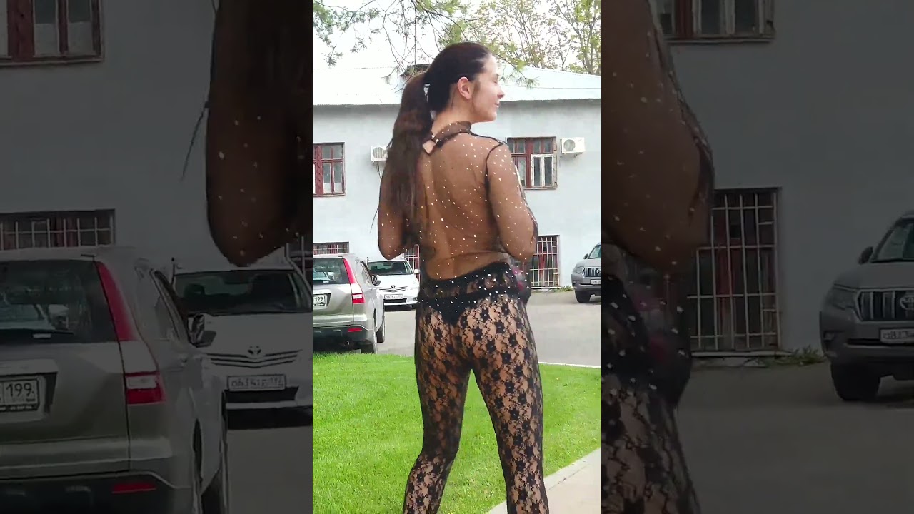 Mini skirt see trough transparent lingerie try on haul stovking office style Sweet Alise