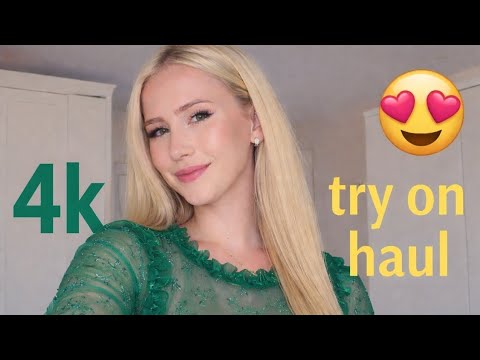 4K Fashion Micro Bikini Try-On Haul | Transparent Lingerie & See-through Styles With Me #005