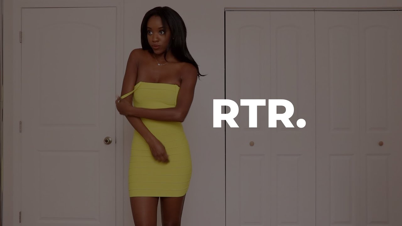 Sexy Try On Haul / Dresses And Rent The Runway Review