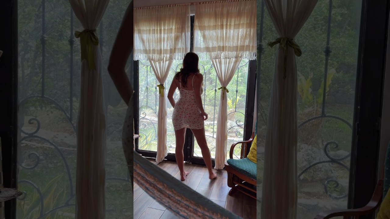 Transparent Lingerie & See-Through Dresses | Micro Bikini Try-On Haul (4K) 👙Pregnancy has me nesting