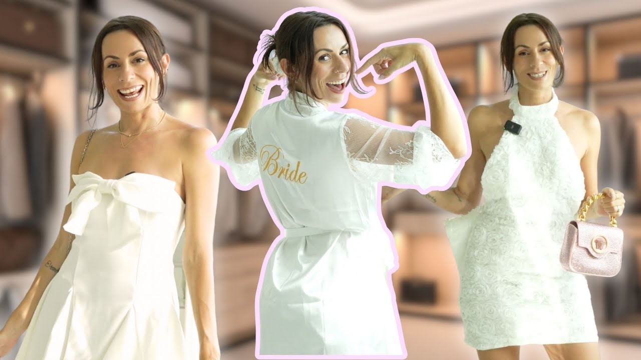 White Cocktail Dress Try On Haul: Bridal Edition