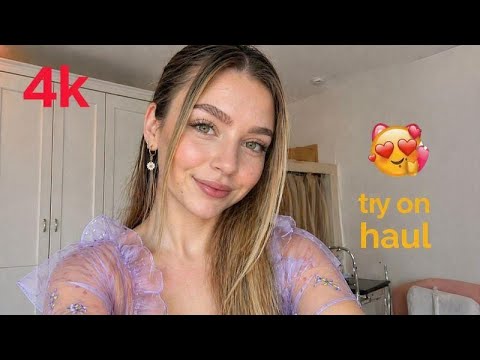 4K Micro Bikini Try-On Haul Transparent | Transparent Lingerie & See-Through Dresses By Me