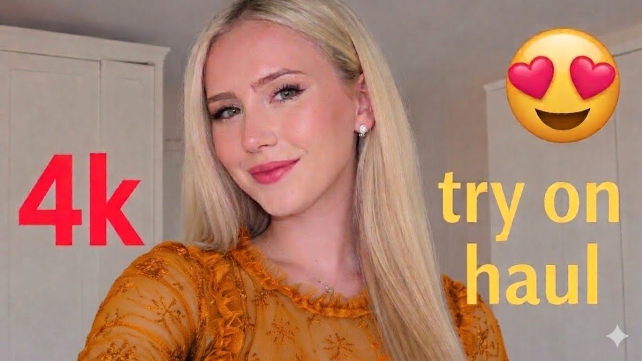 4K Micro Bikini Try-On Haul Transparent | Transparent Lingerie & See-through Style #4ktryon #see